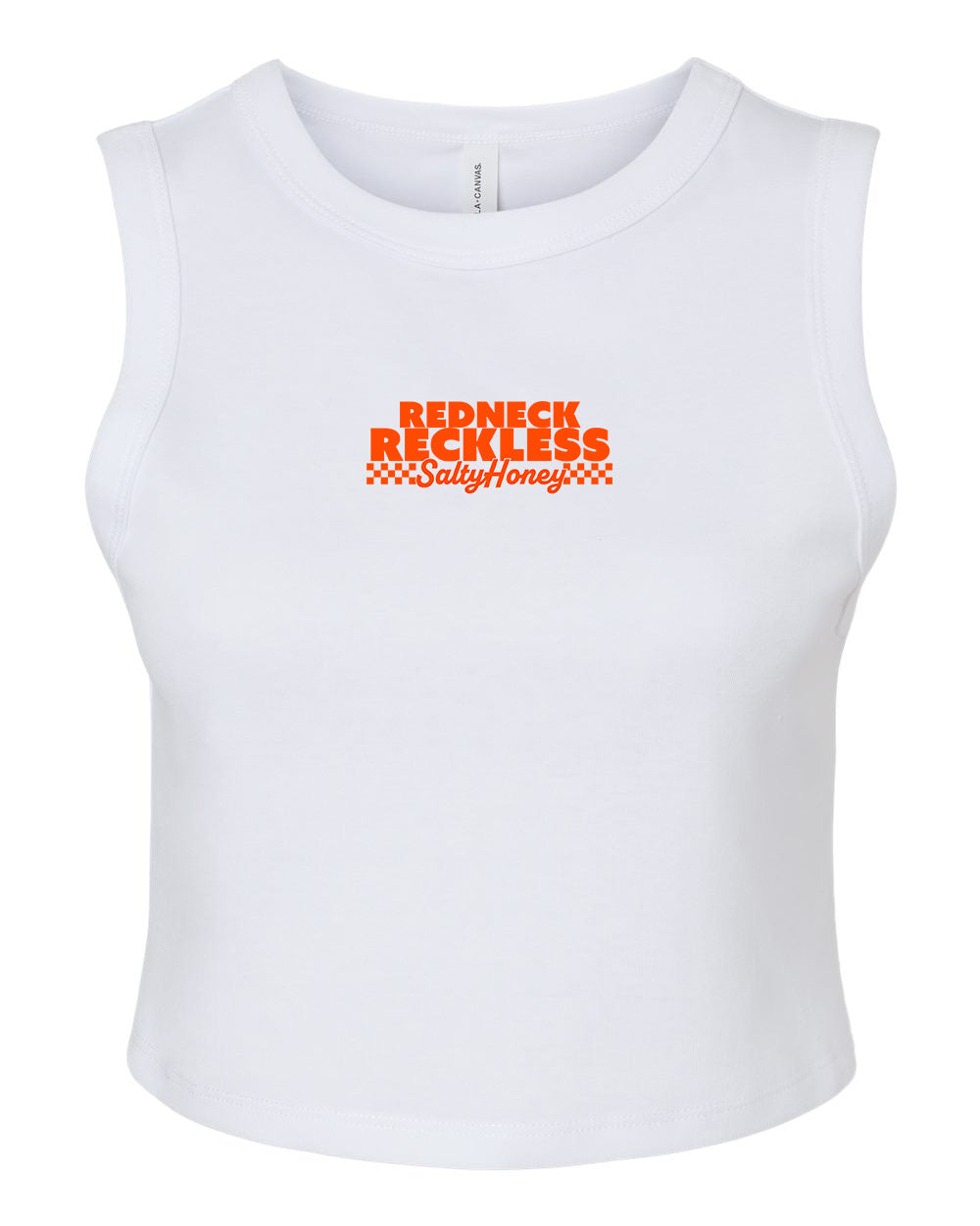 CROPPED TANK: REDNECK RECKLESS