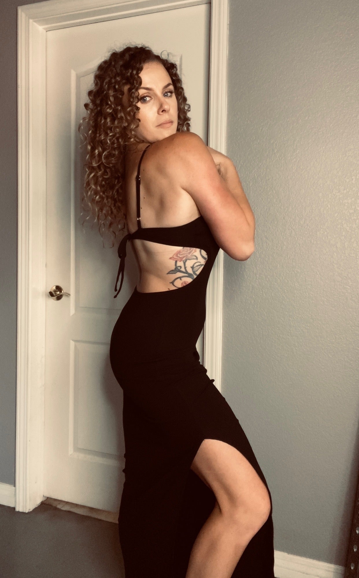 FREE SPIRIT MAXI DRESS: BLACK