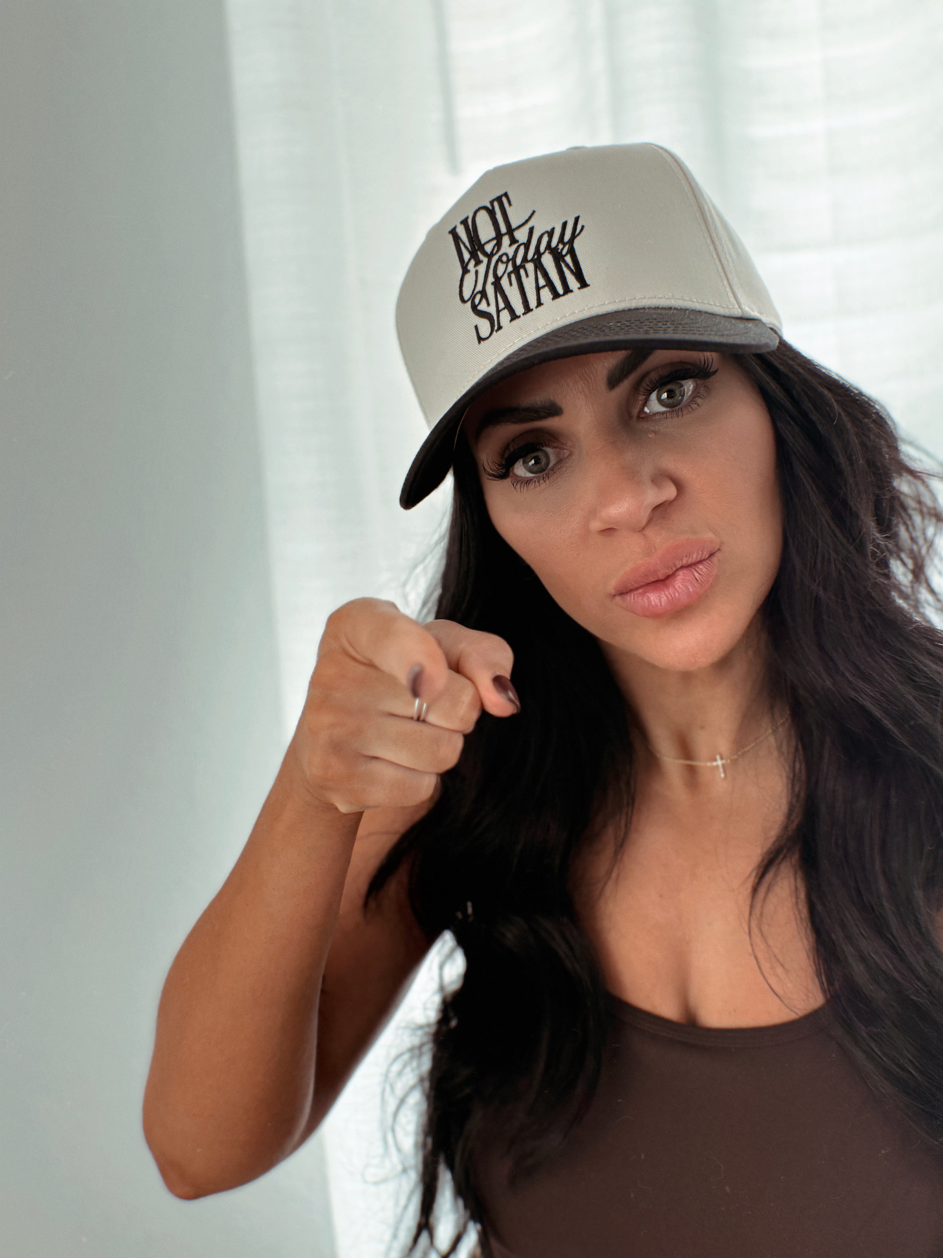 BASEBALL CAP: NOT TODAY SATAN