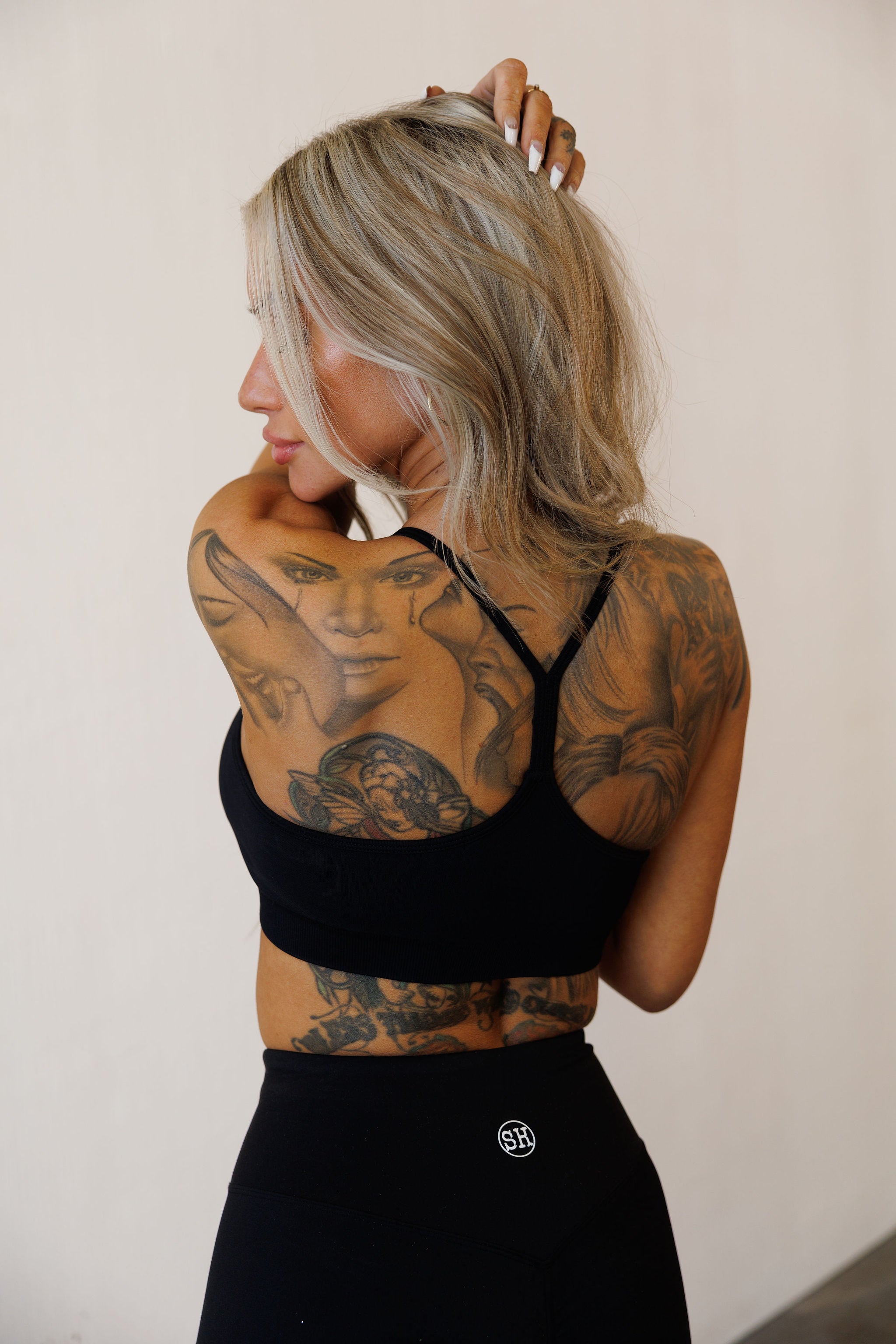 HONEYLYFT BRA: BLACK