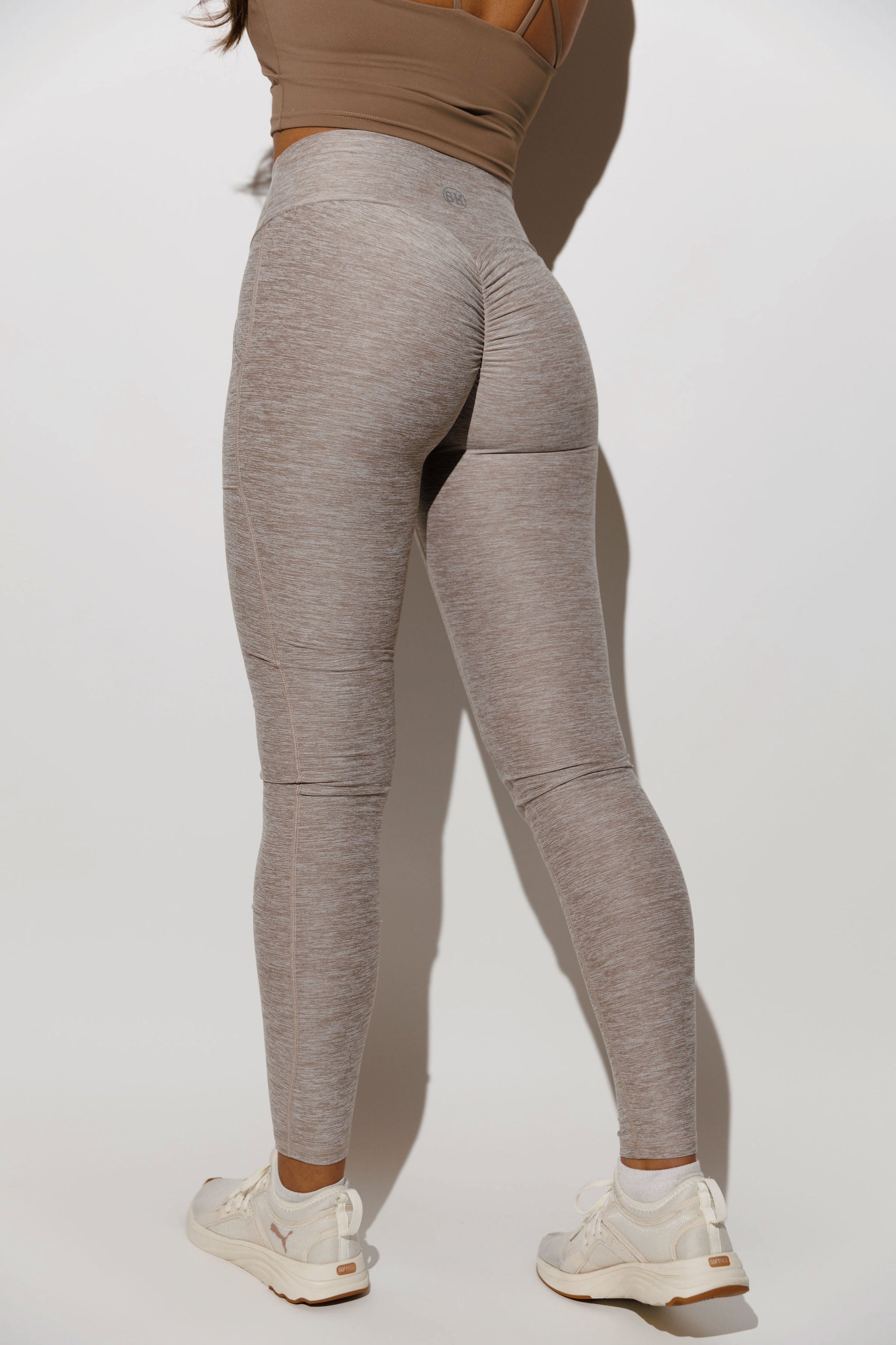 GATHER LEGGING: TAN