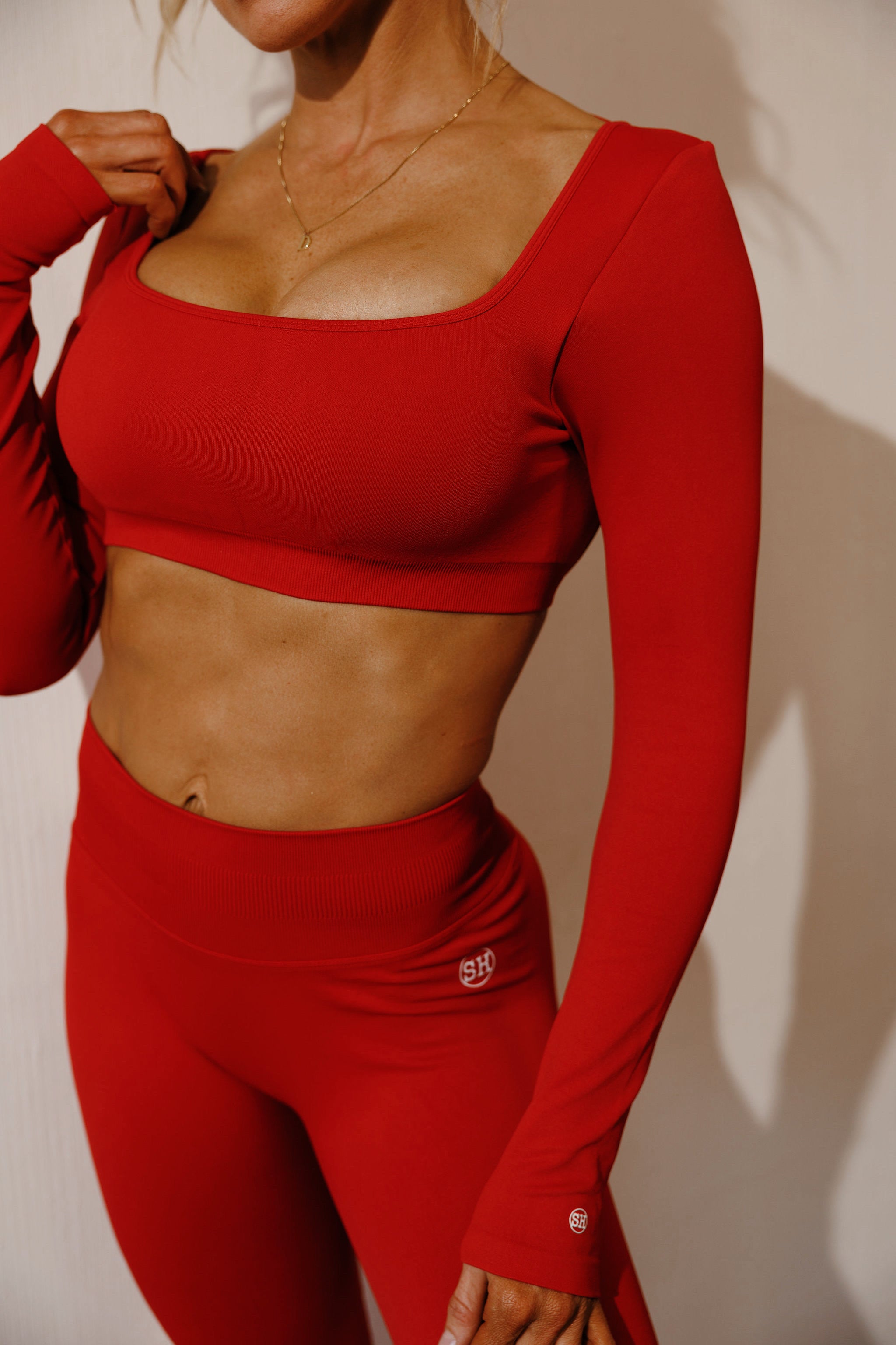 LEGACY SUPPORT LONG SLEEVE: RED