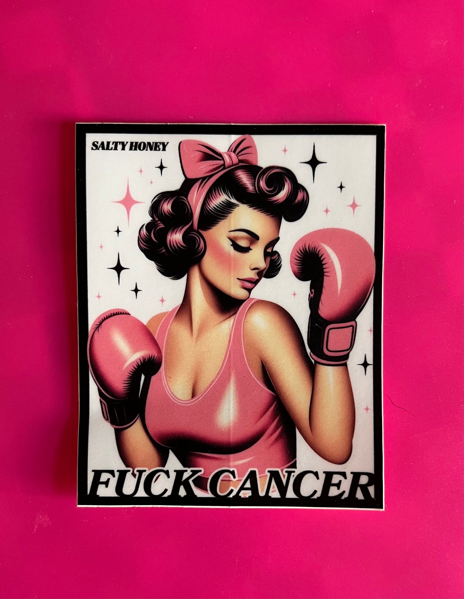 FUCK CANCER STICKER