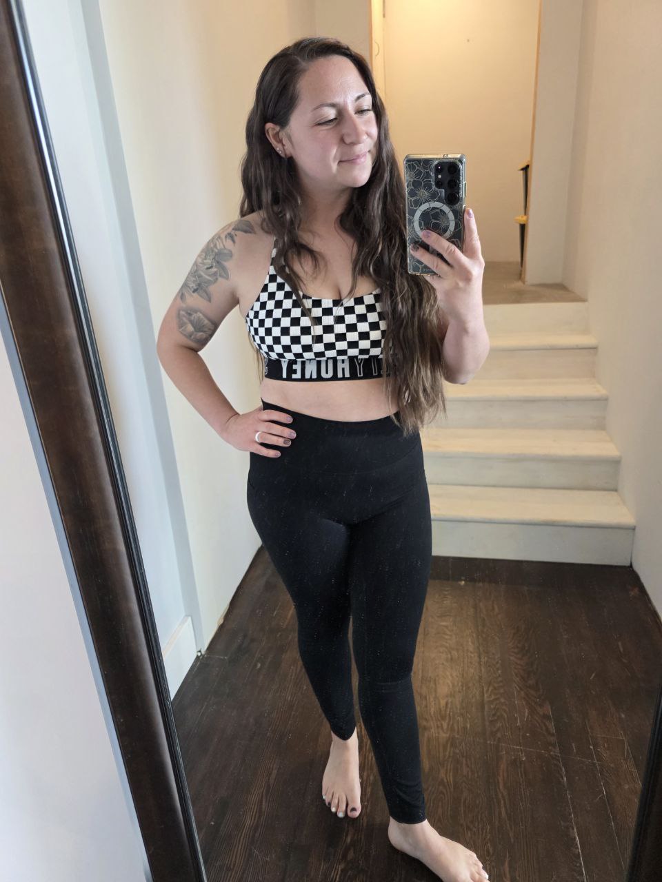 FREEFORM LEGGING: BLACK