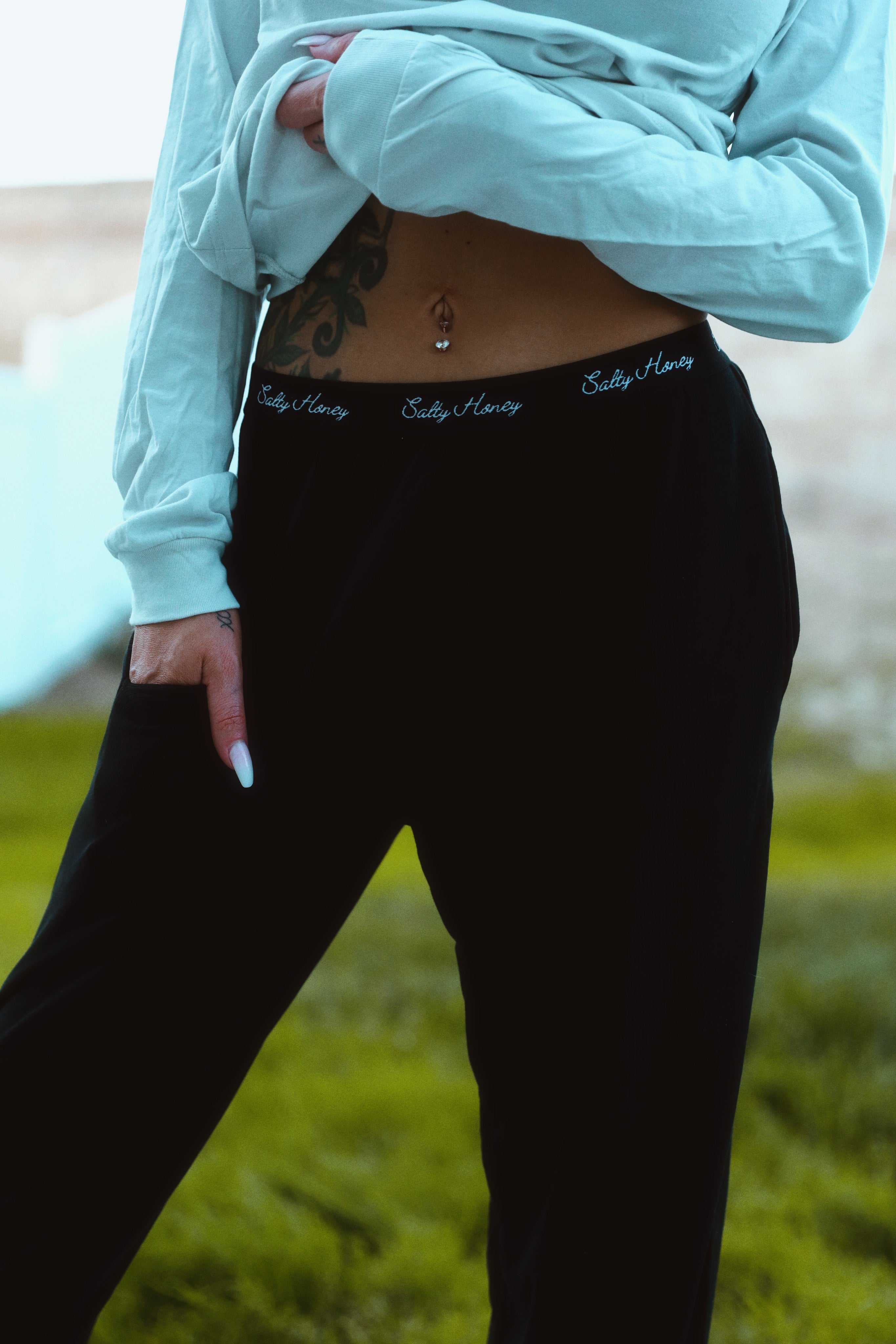SLUMBER PANT: BLACK