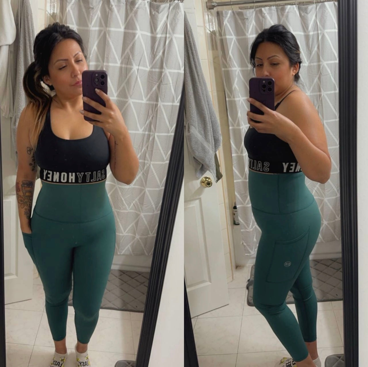 ELEVATE ULTRA HIGH LEGGING in EMERALD