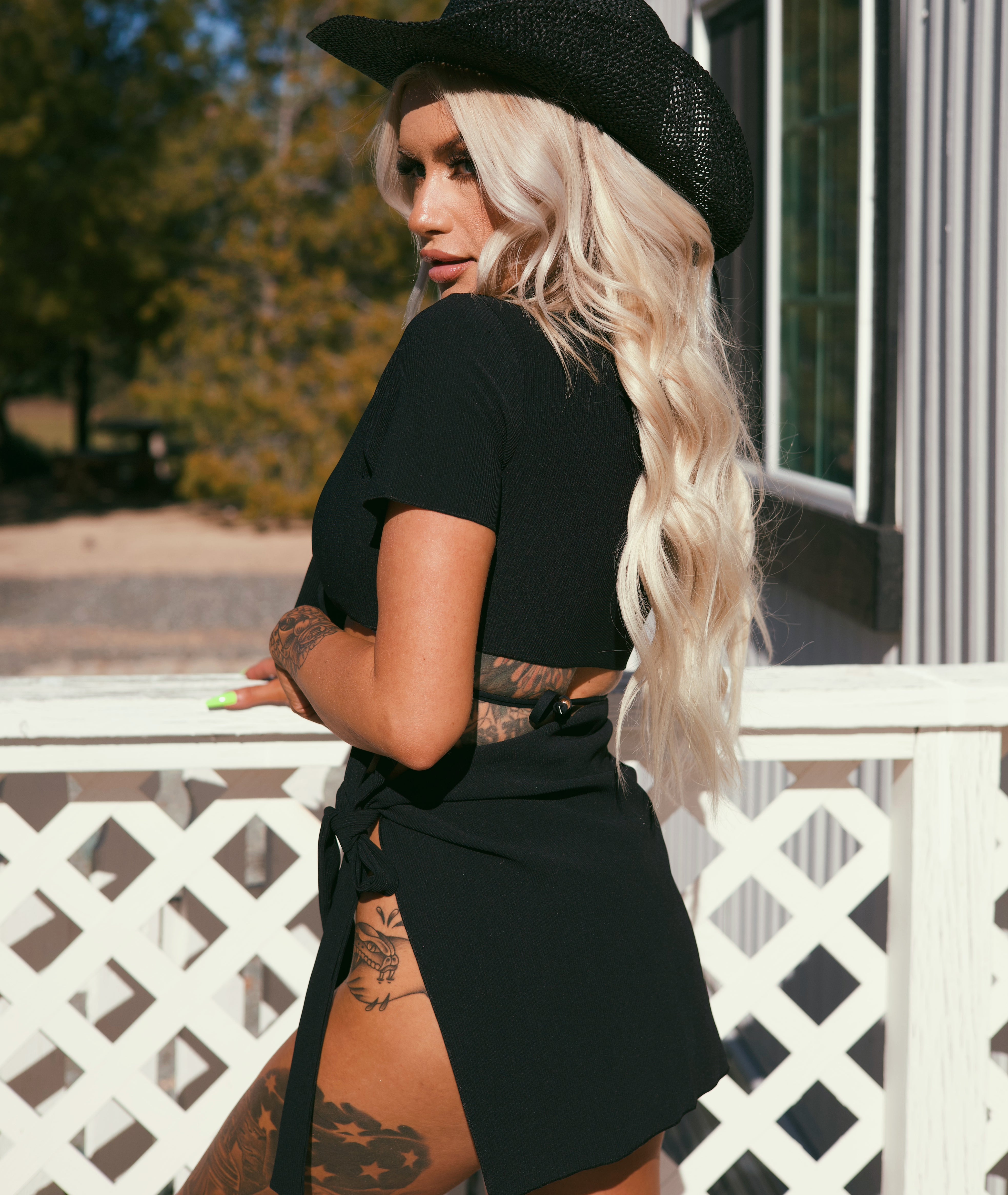 CINCH SET in BLACK