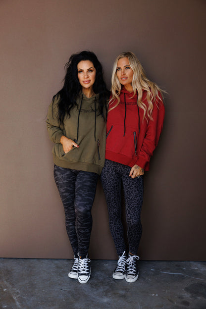 ACCLAIM HOODIE: SOCIETY | BURGUNDY