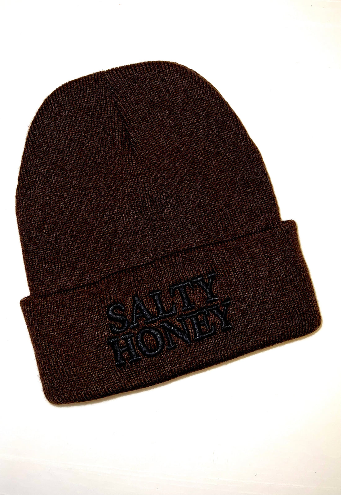 THE CUFF BEANIE: BROWN