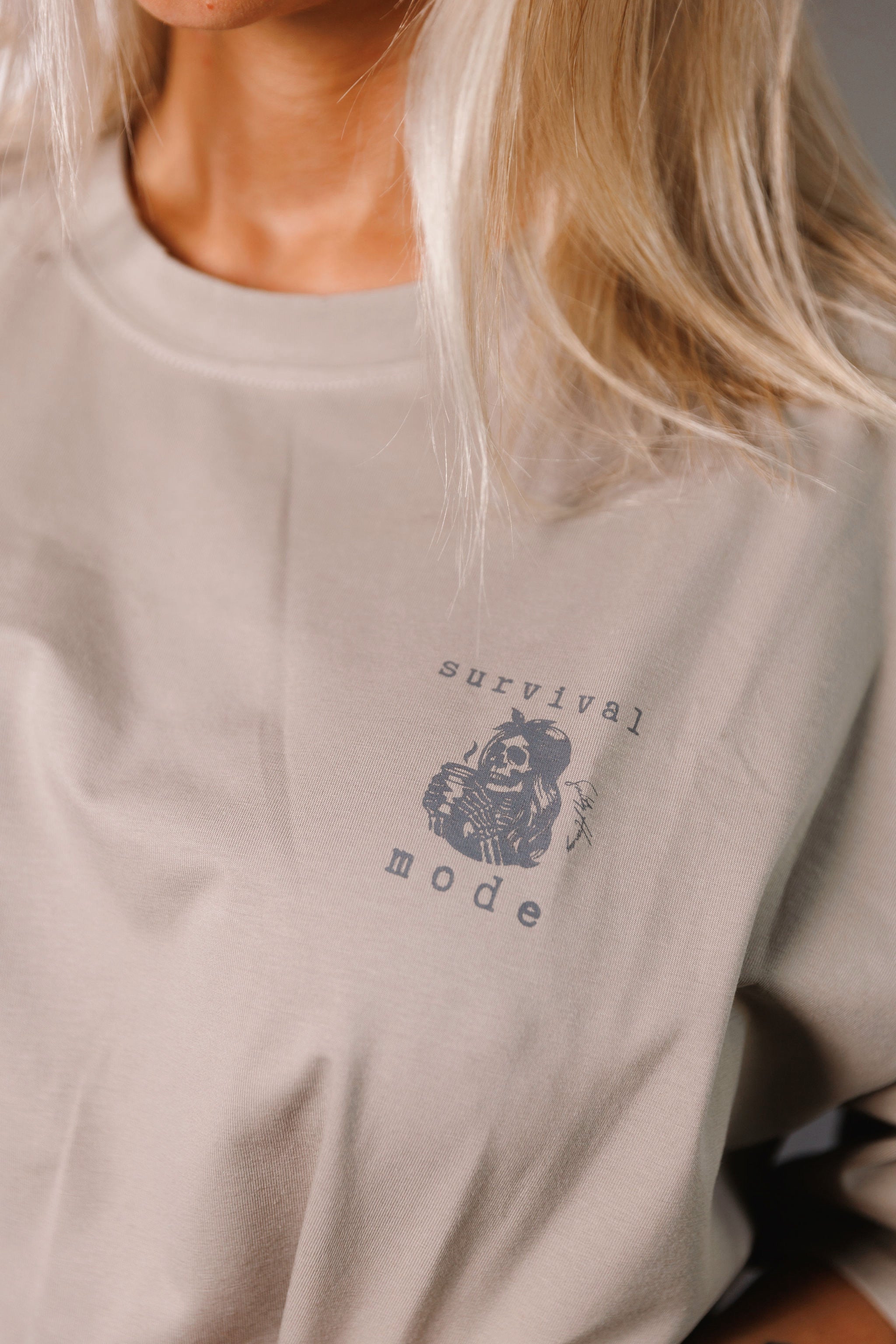 **PRESALE** OVERSIZED BOYFRIEND TEE in SURVIVAL MODE