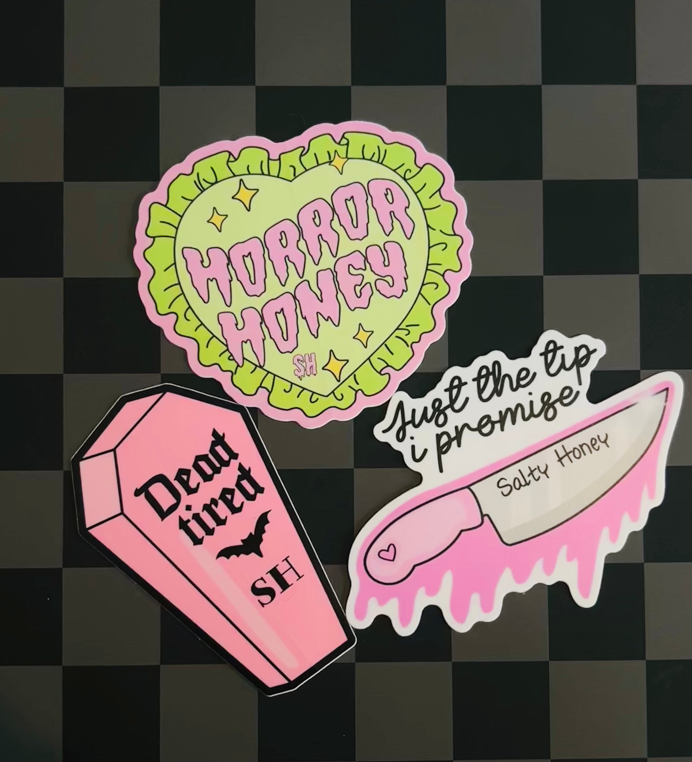 FREE GIFT | STICKER PACK: HORROR HONEY