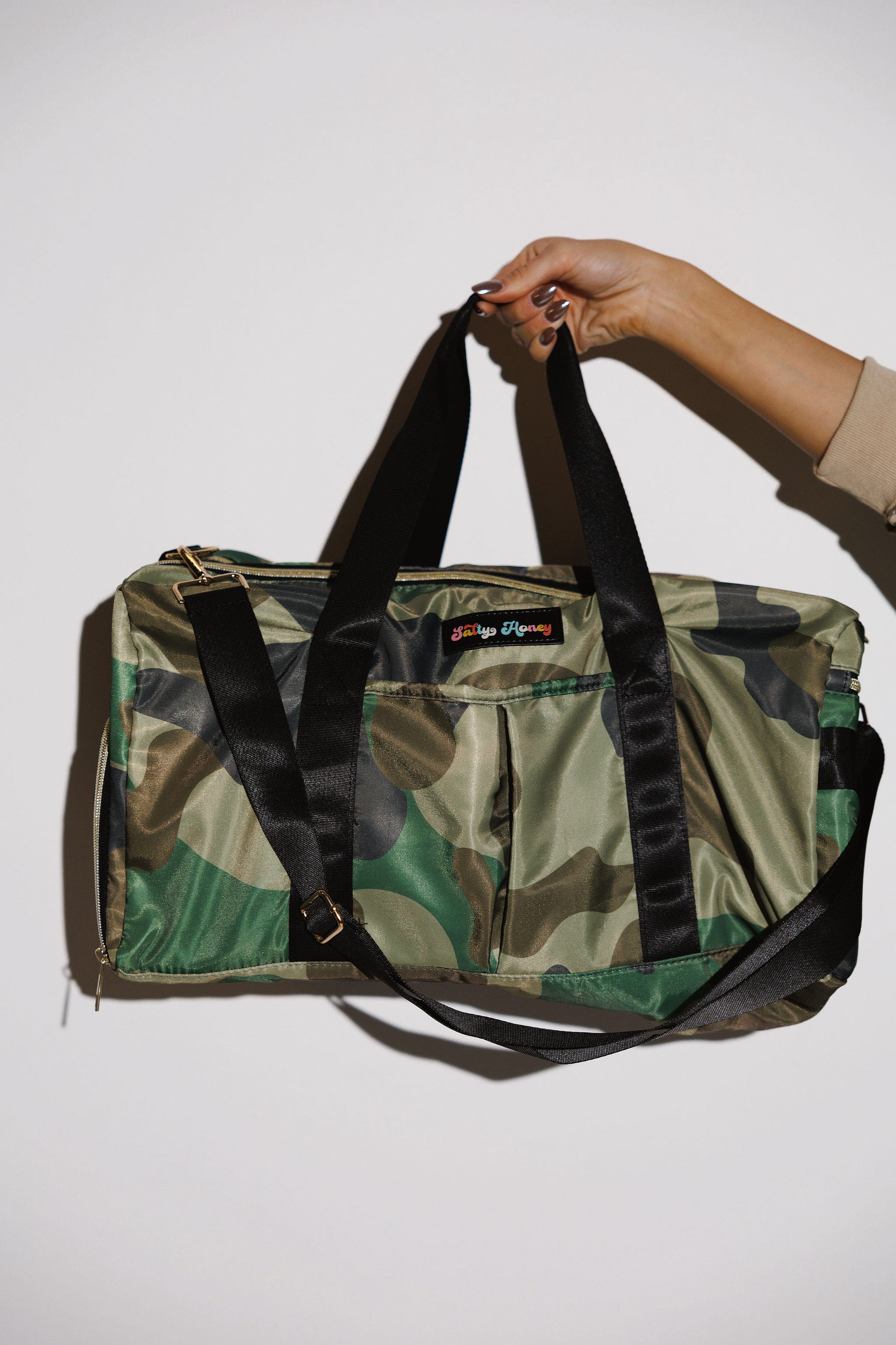 Camo workout bag online