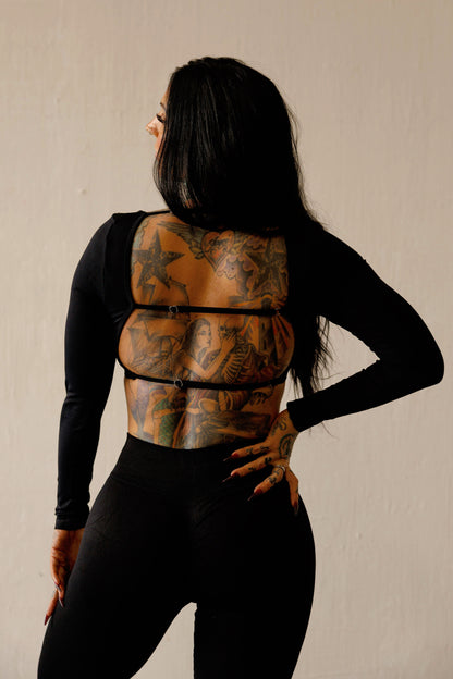 LEGACY SUPPORT LONG SLEEVE: BLACK