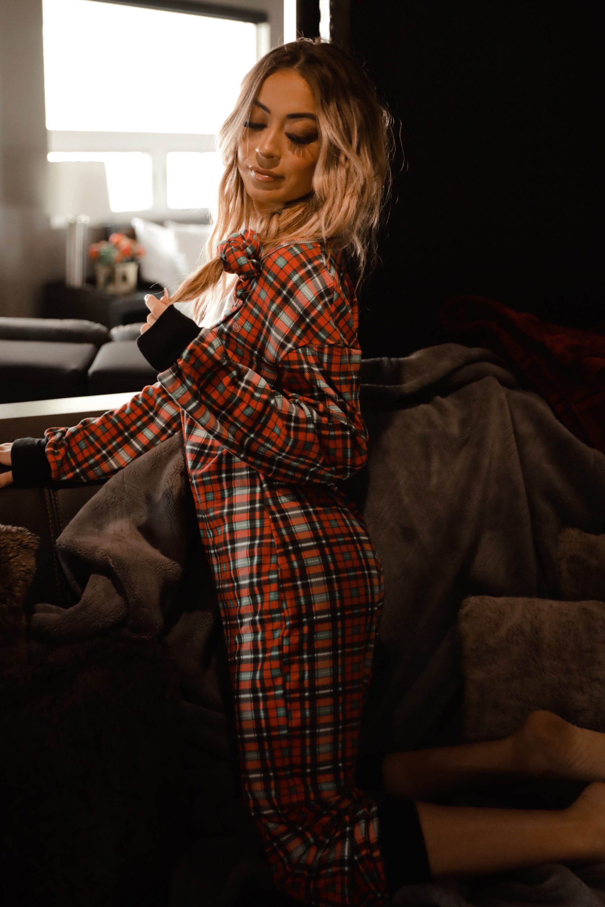 COZY JUMPER in FLANNEL