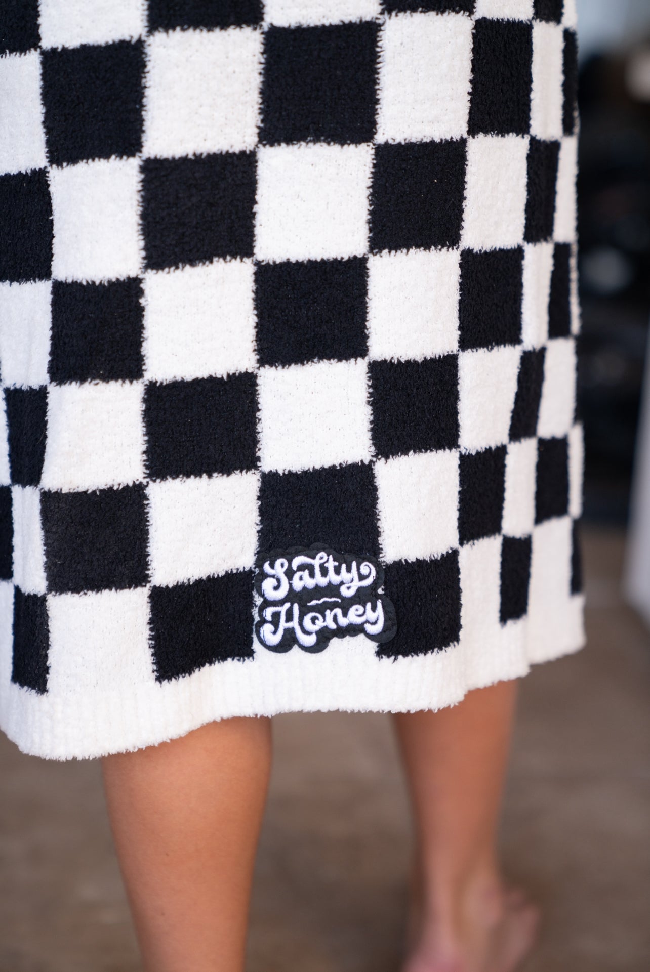 LUSH ROBE YOUTH: CHECKERED