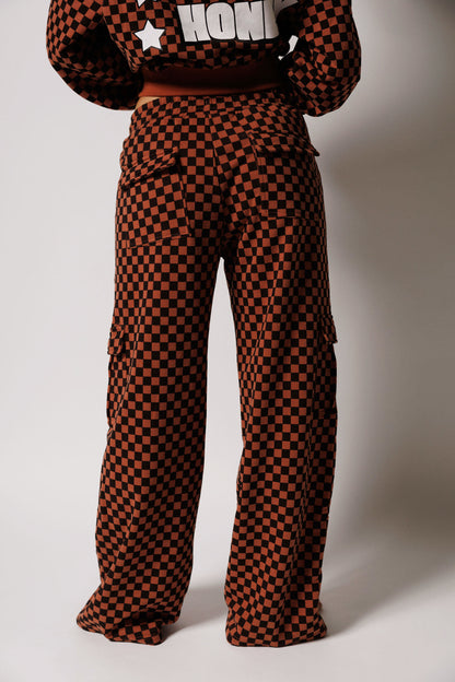 *PREORDER* STASHED CARGO PANT: REBEL CHECK | LONG