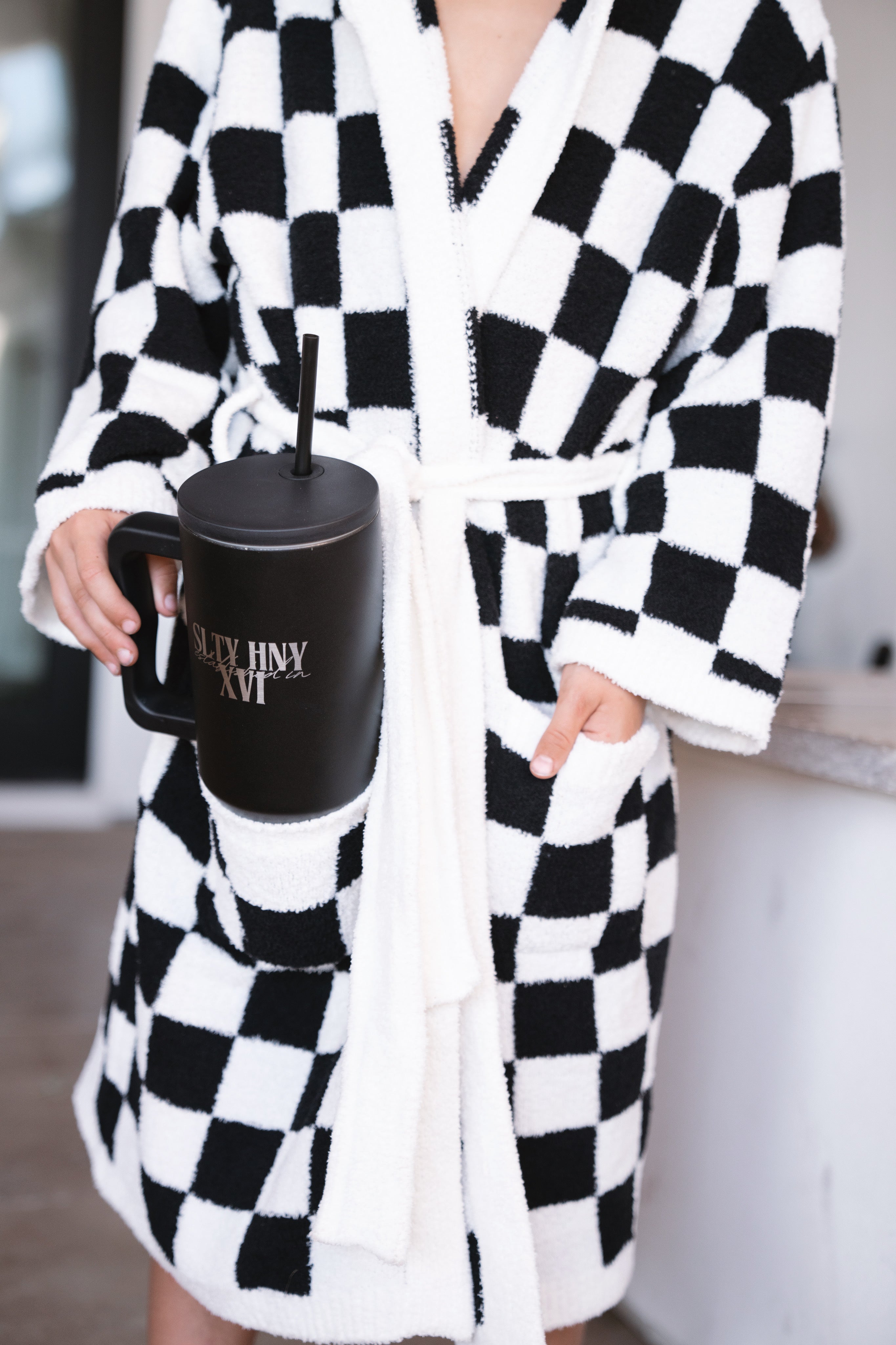 LUSH ROBE YOUTH: CHECKERED