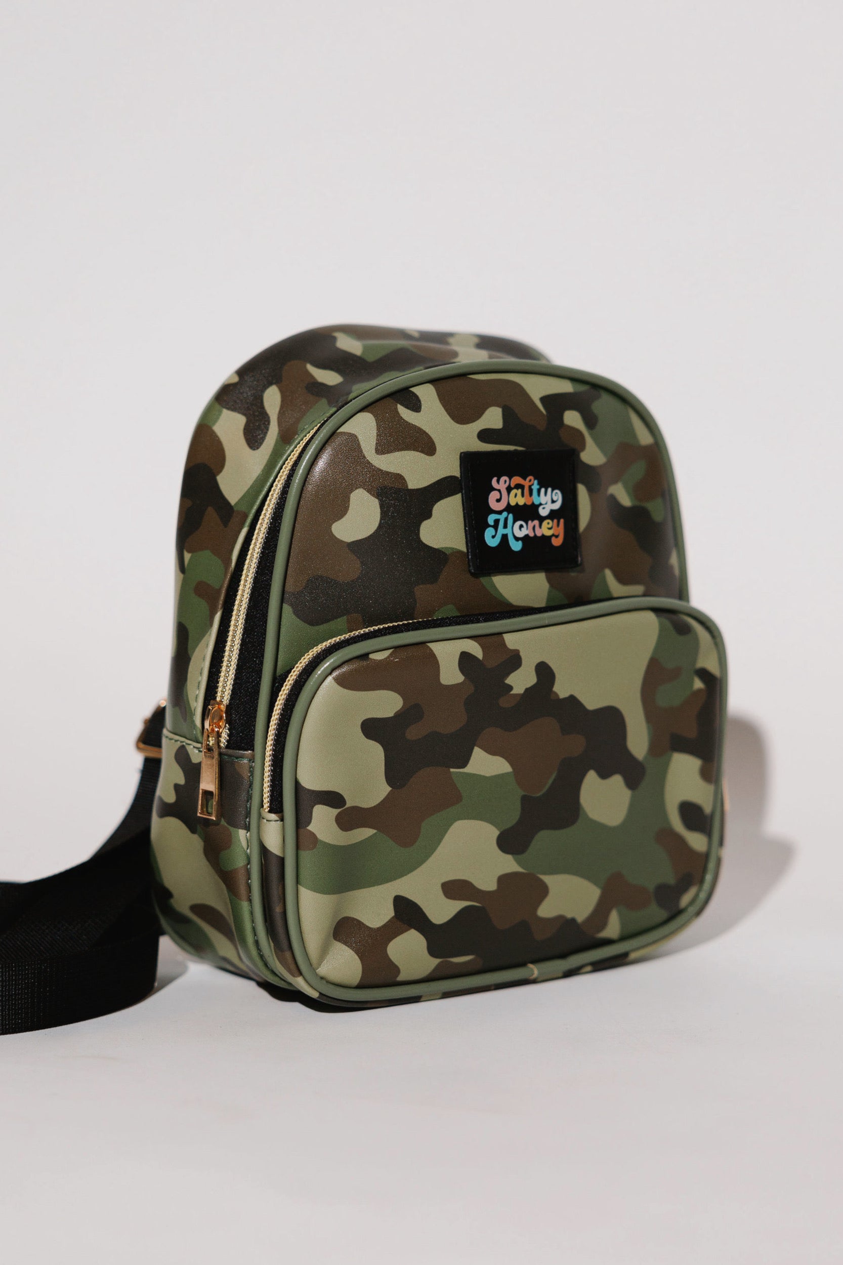 Mini camo backpack sale