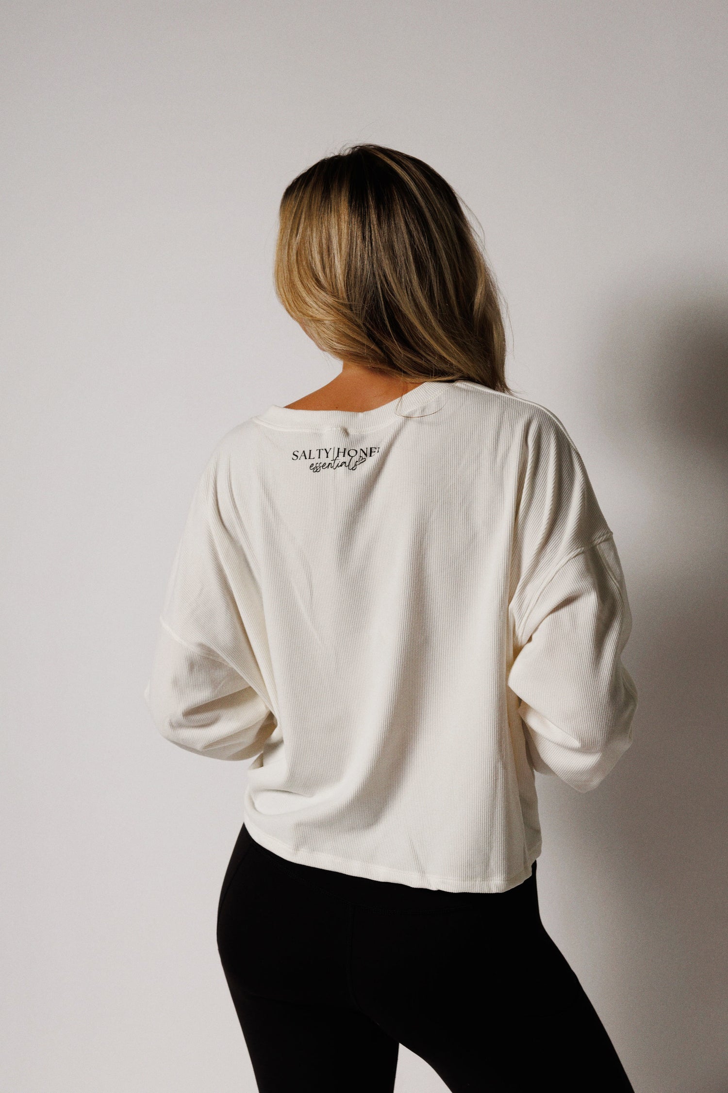 2X LEFT ONLY | MINDFUL TOP: WHTE