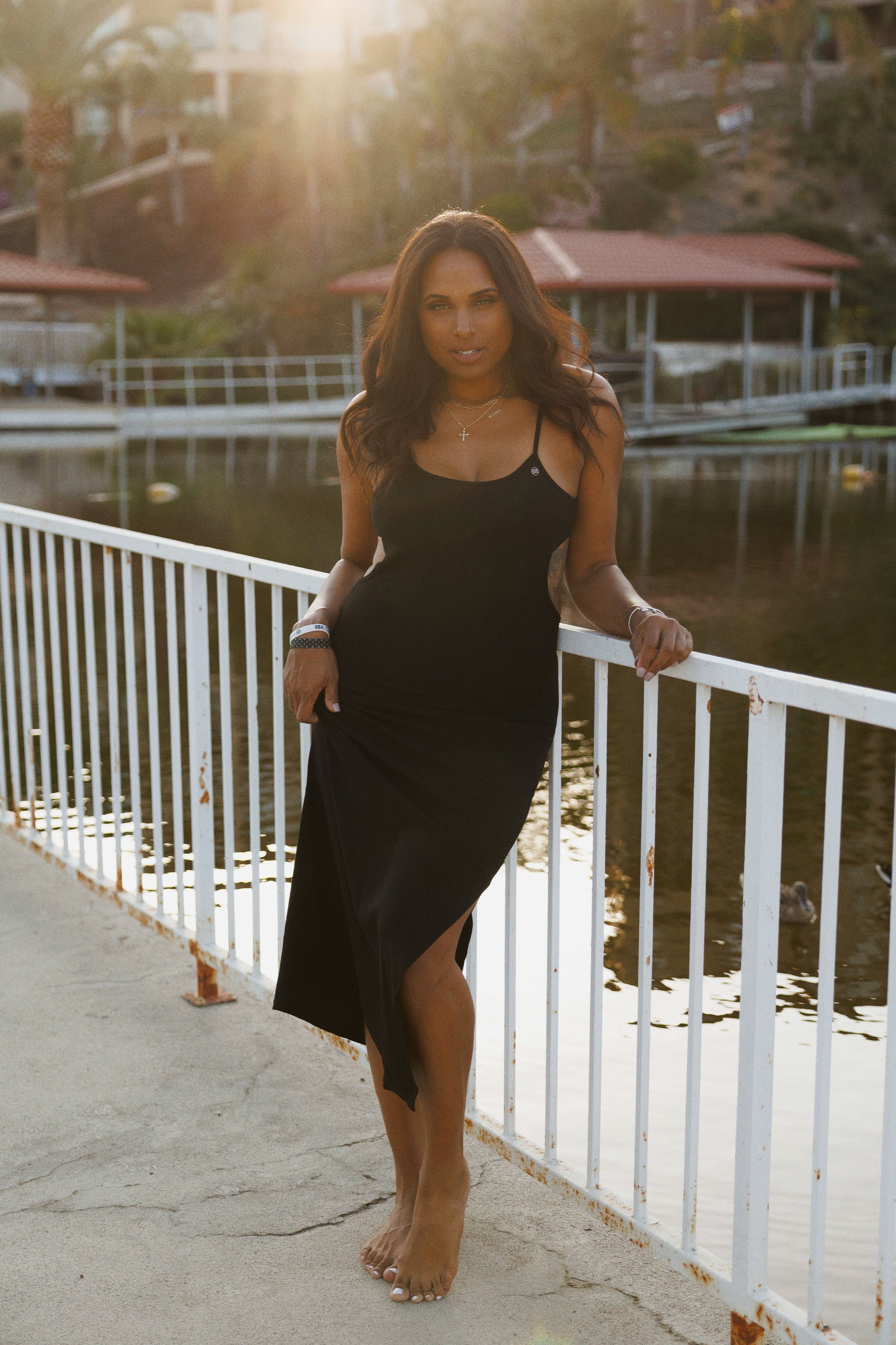 FREE SPIRIT MAXI DRESS: BLACK