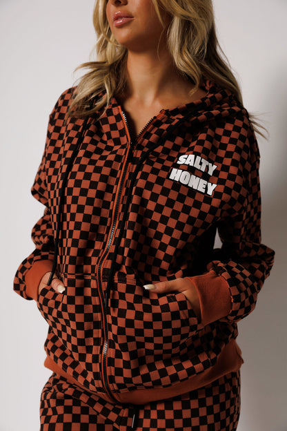 ALLAY HOODIE: REBEL CHECK