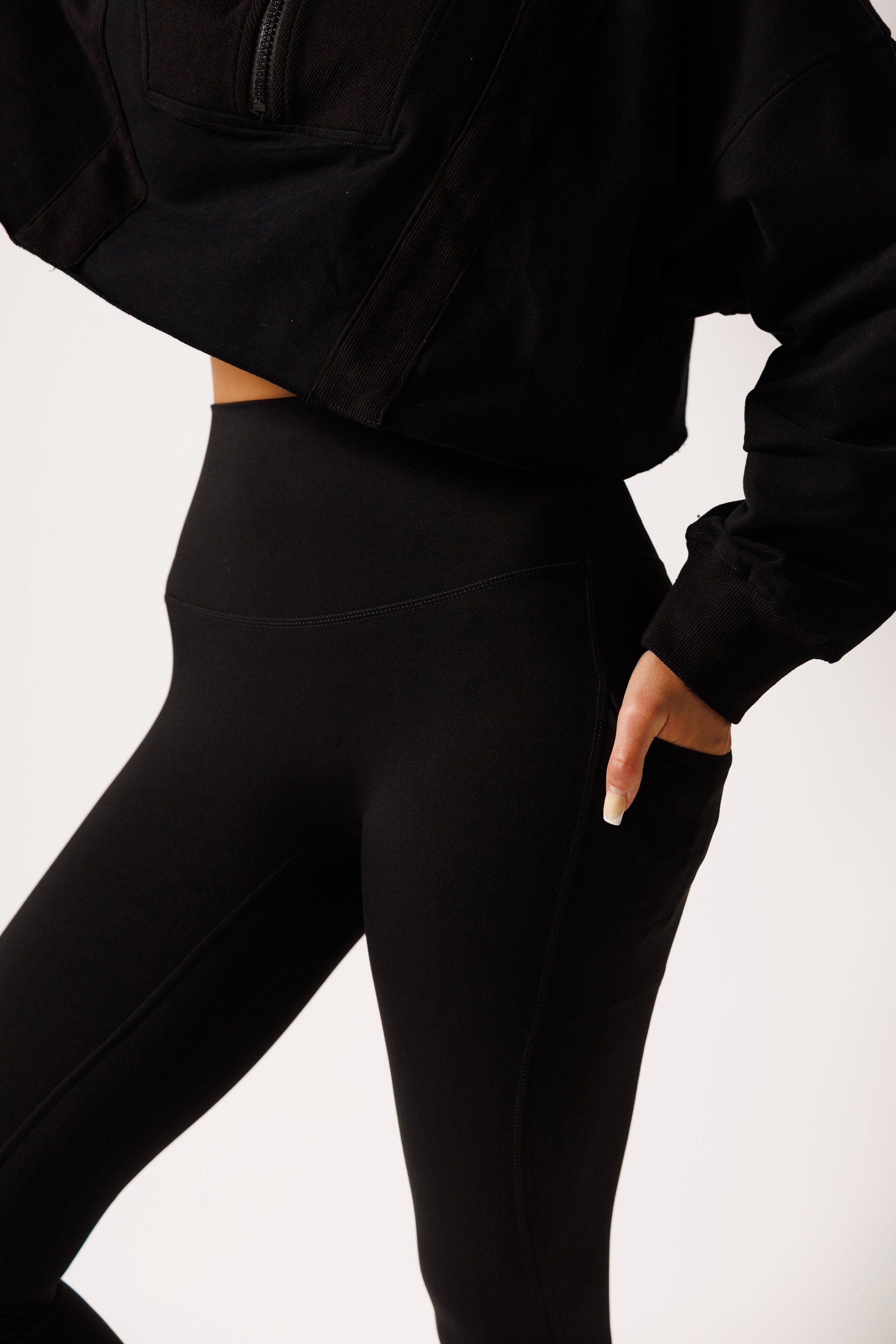 FORMED LEGGING: DEEP BLACK