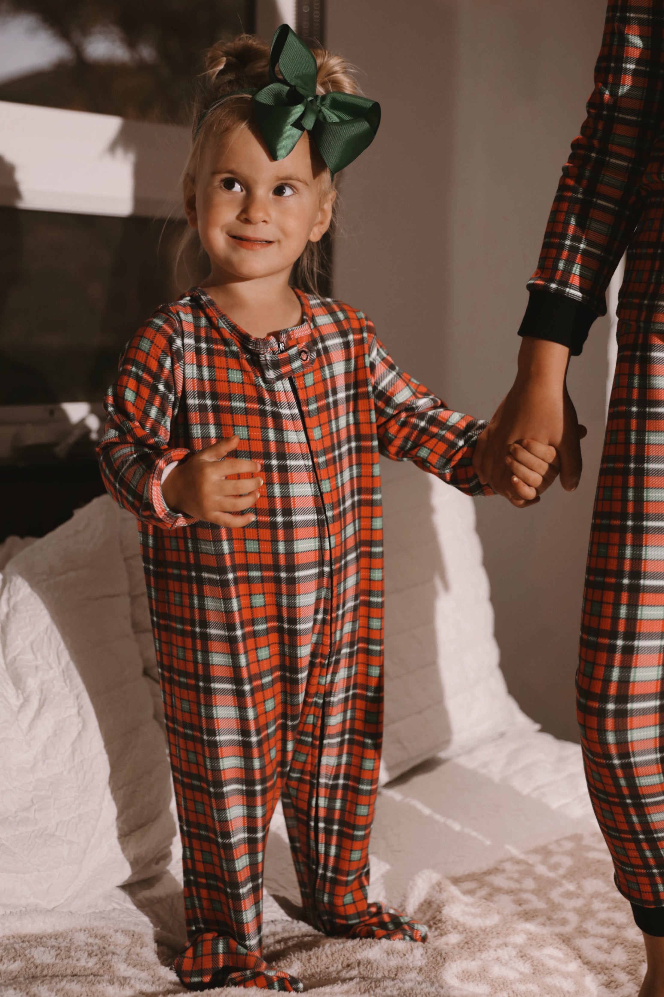 BABY+TODDLER ONESIE IN FLANNEL