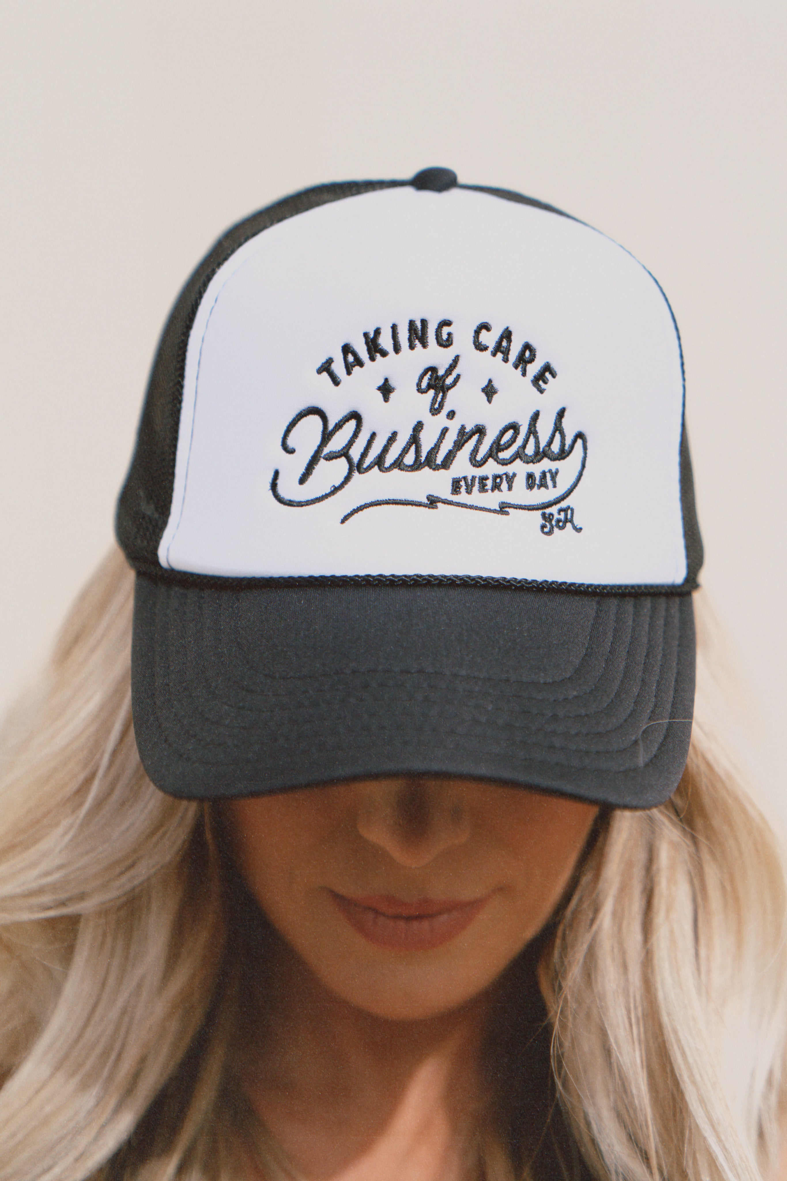 TRUCKER HAT: TAKING CARE OF BUSINESS