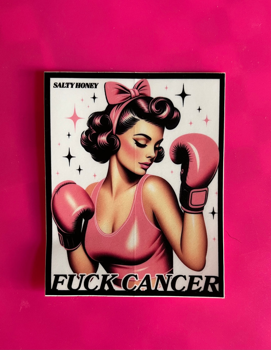 FUCK CANCER STICKER