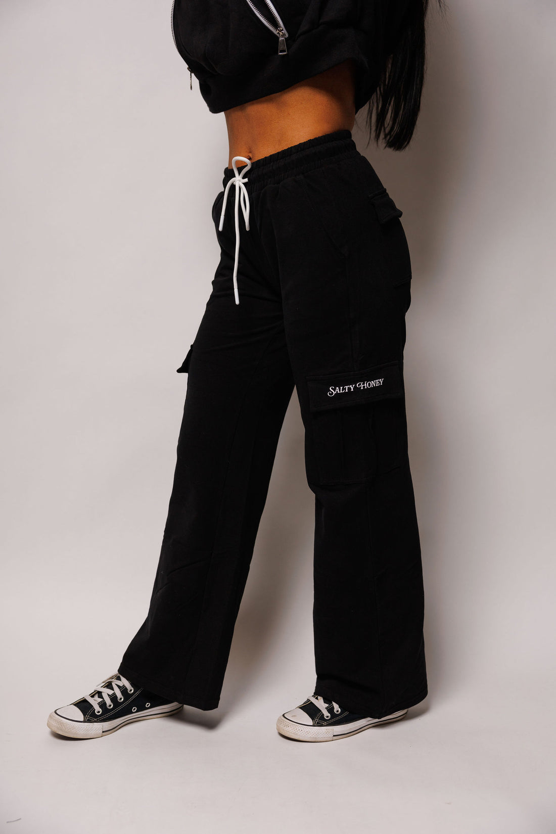 STASHED CARGO PANT: BLACK | REGULAR