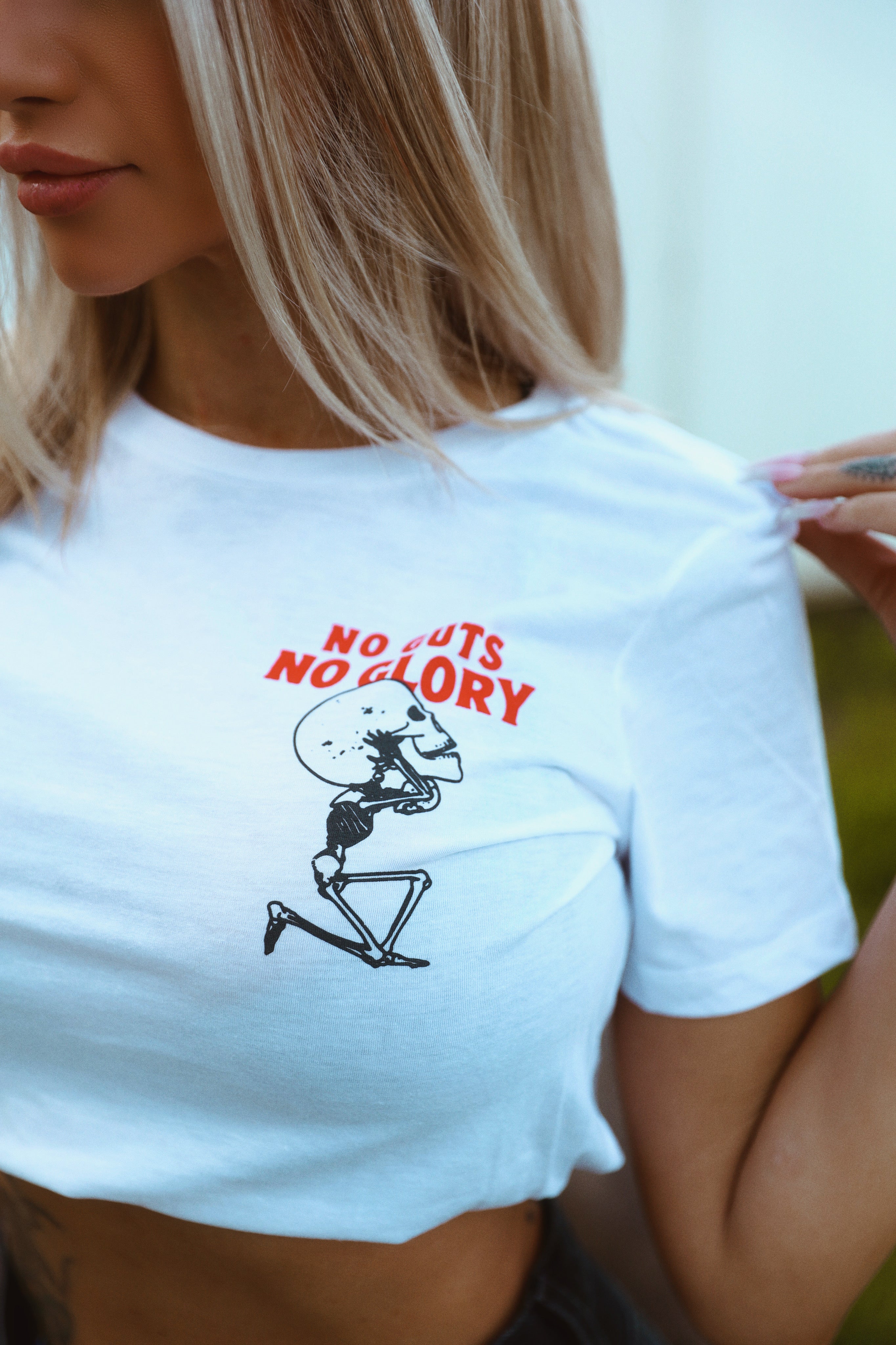 NO GUTS, NO GLORY graphic tee *XXL/3X ONLY