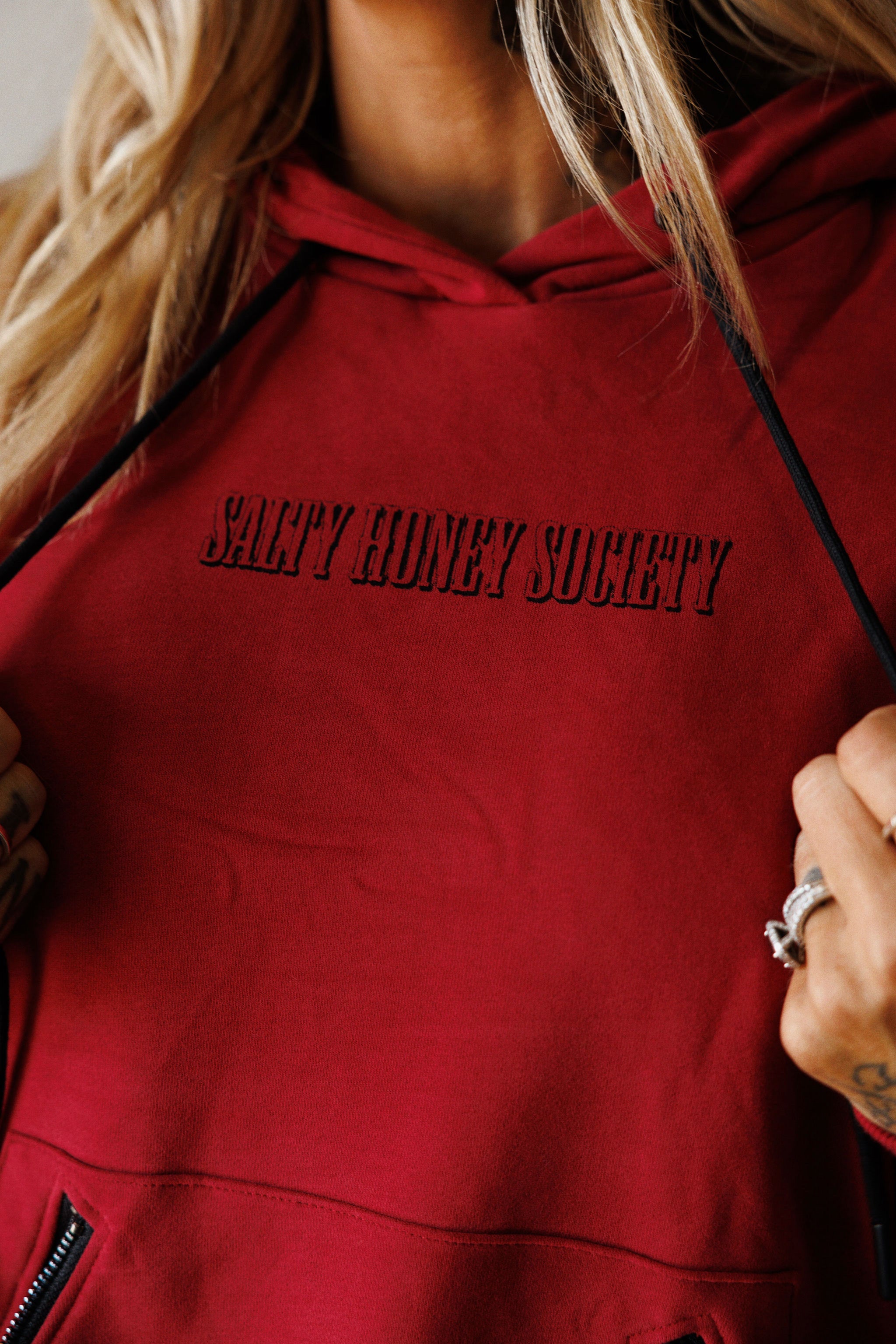 ACCLAIM HOODIE: SOCIETY | BURGUNDY