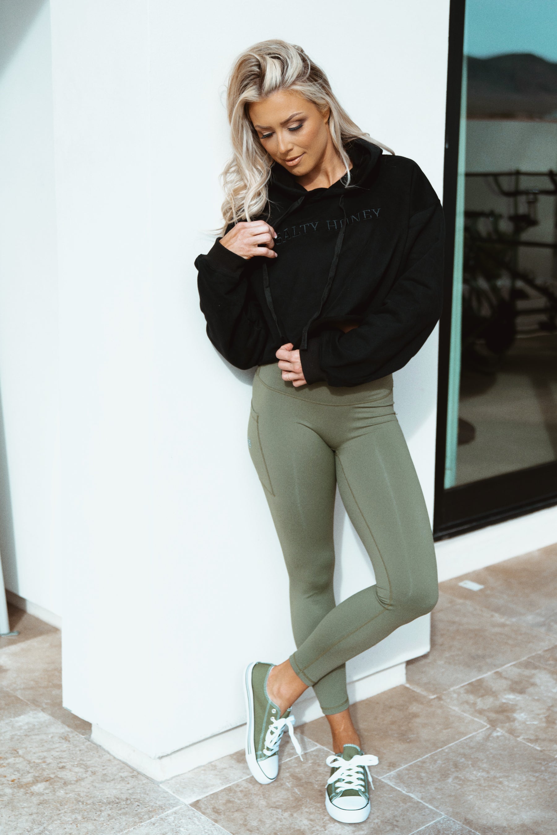 FREEFORM LEGGING in OLIVE | Salty Honey