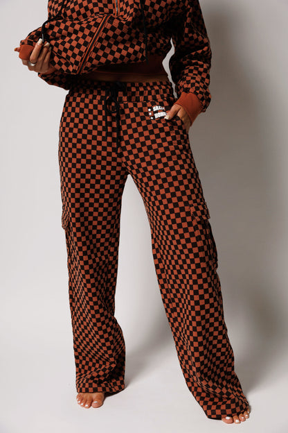 *PREORDER* STASHED CARGO PANT: REBEL CHECK | LONG
