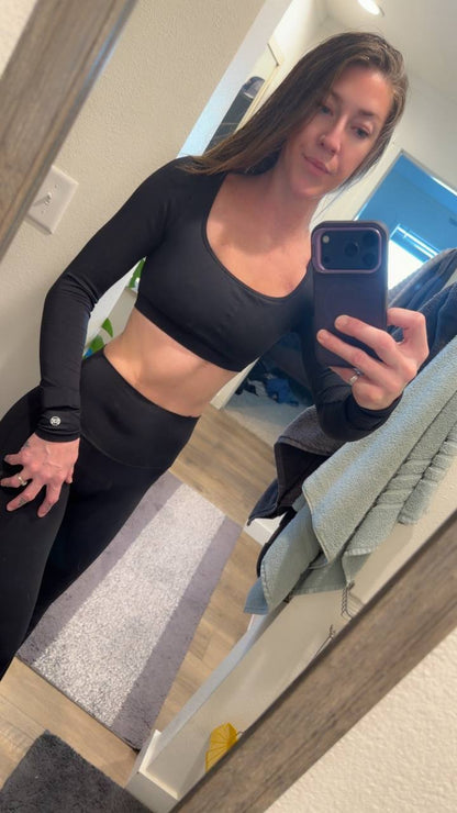 LEGACY SUPPORT LONG SLEEVE: BLACK