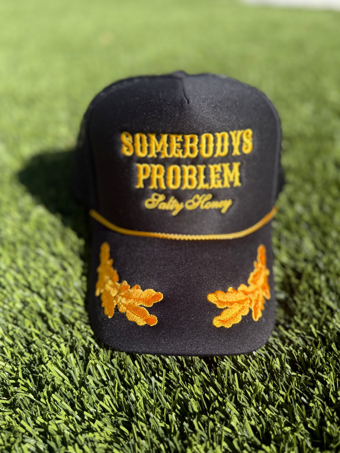TRUCKER HAT: SOMEBODY’S PROBLEM