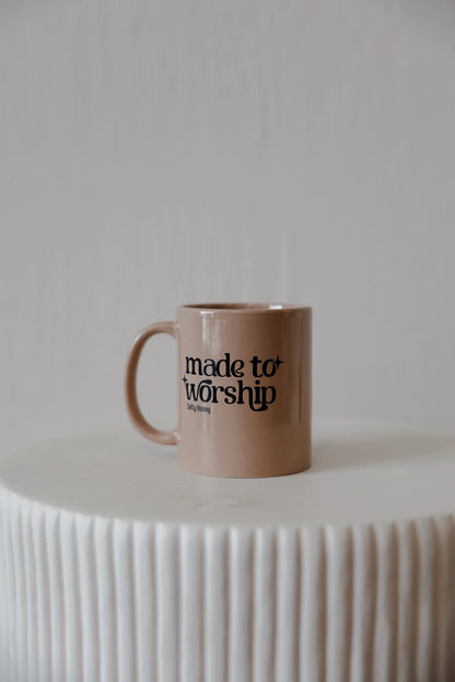 COFFEE MUG: MADE TO WORSHIP