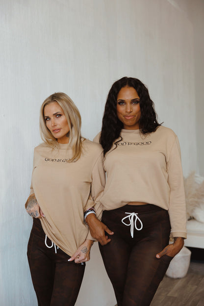 HAVEN x SHELLEY | CLASSIC RELAXED FIT LONG SLEEVE: GOOD GOD