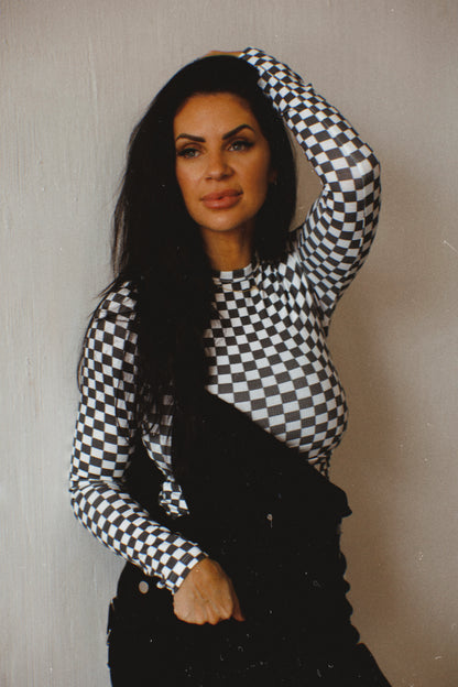 CLASSICS FITTED LONG SLEEVE: CHECK