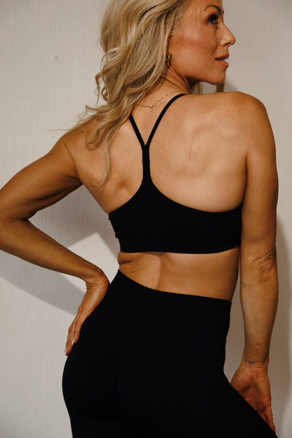 HONEYLYFT BRA: BLACK