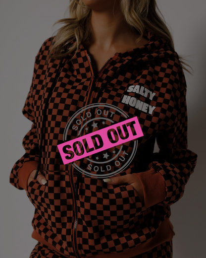 ALLAY HOODIE: REBEL CHECK