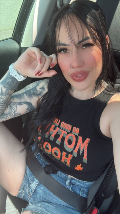 XS ONLY HABIT TANK: NO HOOD LIKE MOTHERHOOD