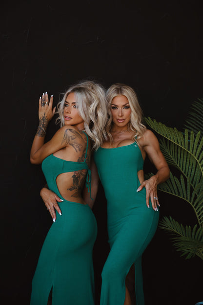 FREE SPIRIT MAXI DRESS: JADE