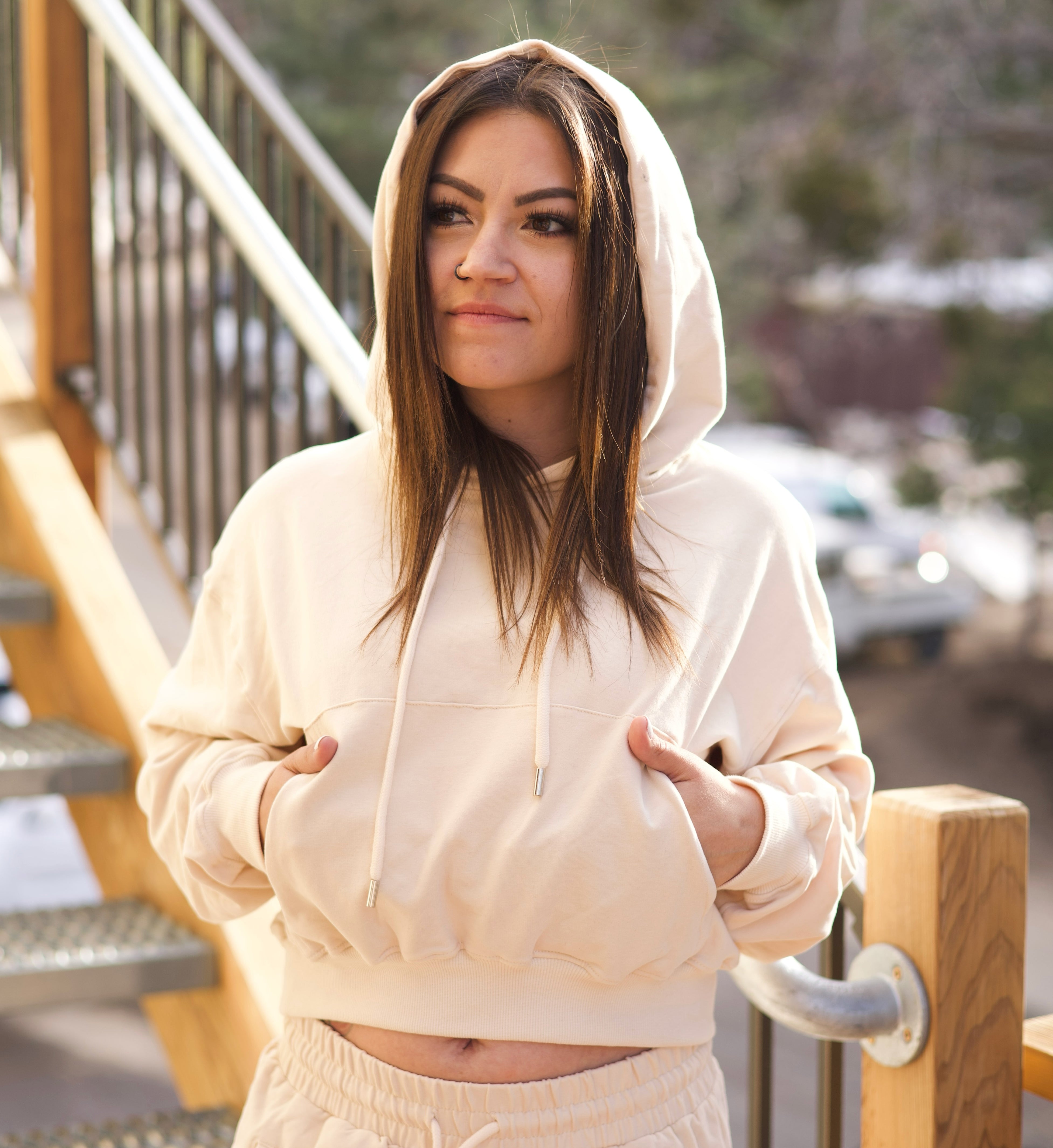 AFFIRM Cropped Hoodie (2 colors)