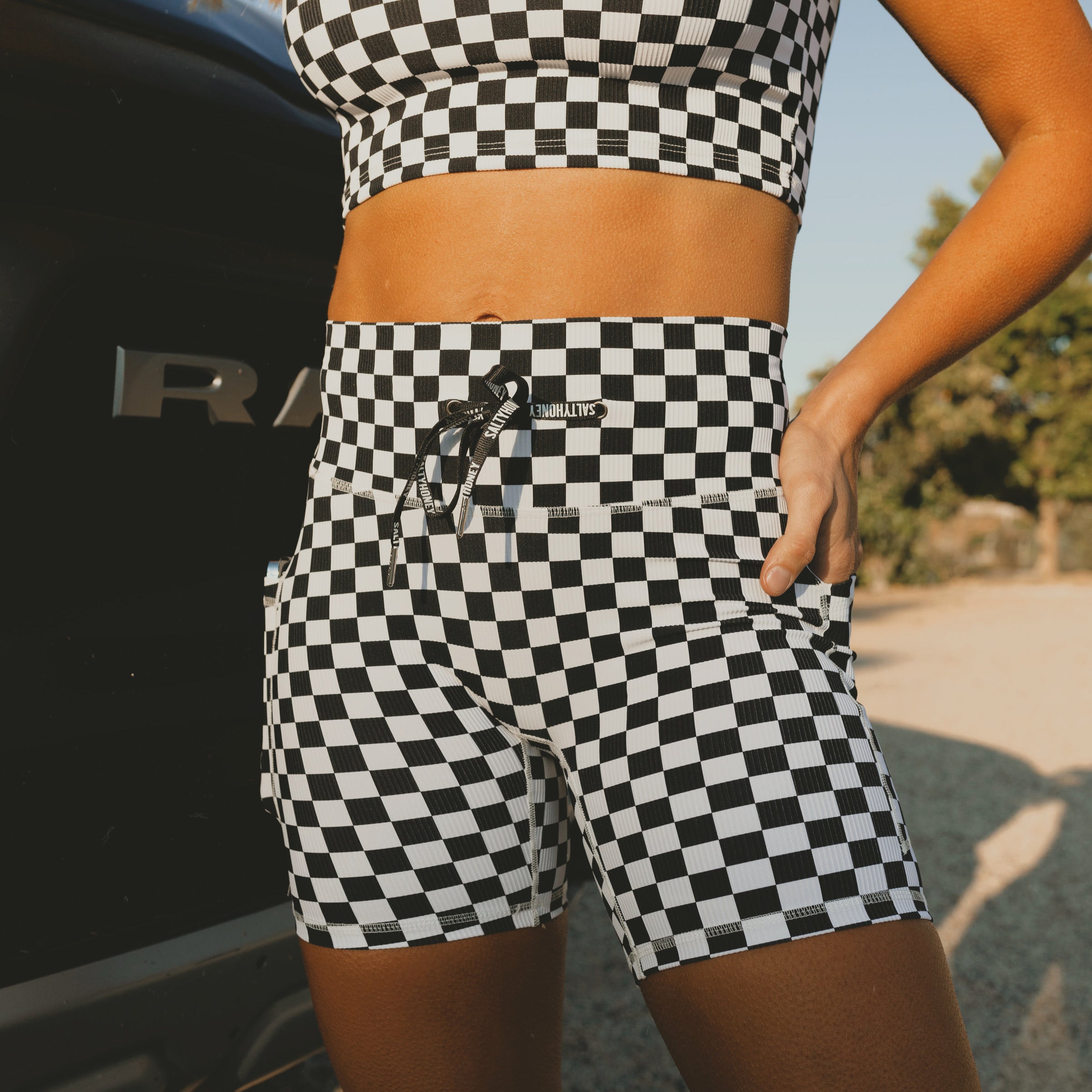 COMMIT short in CHECKERED