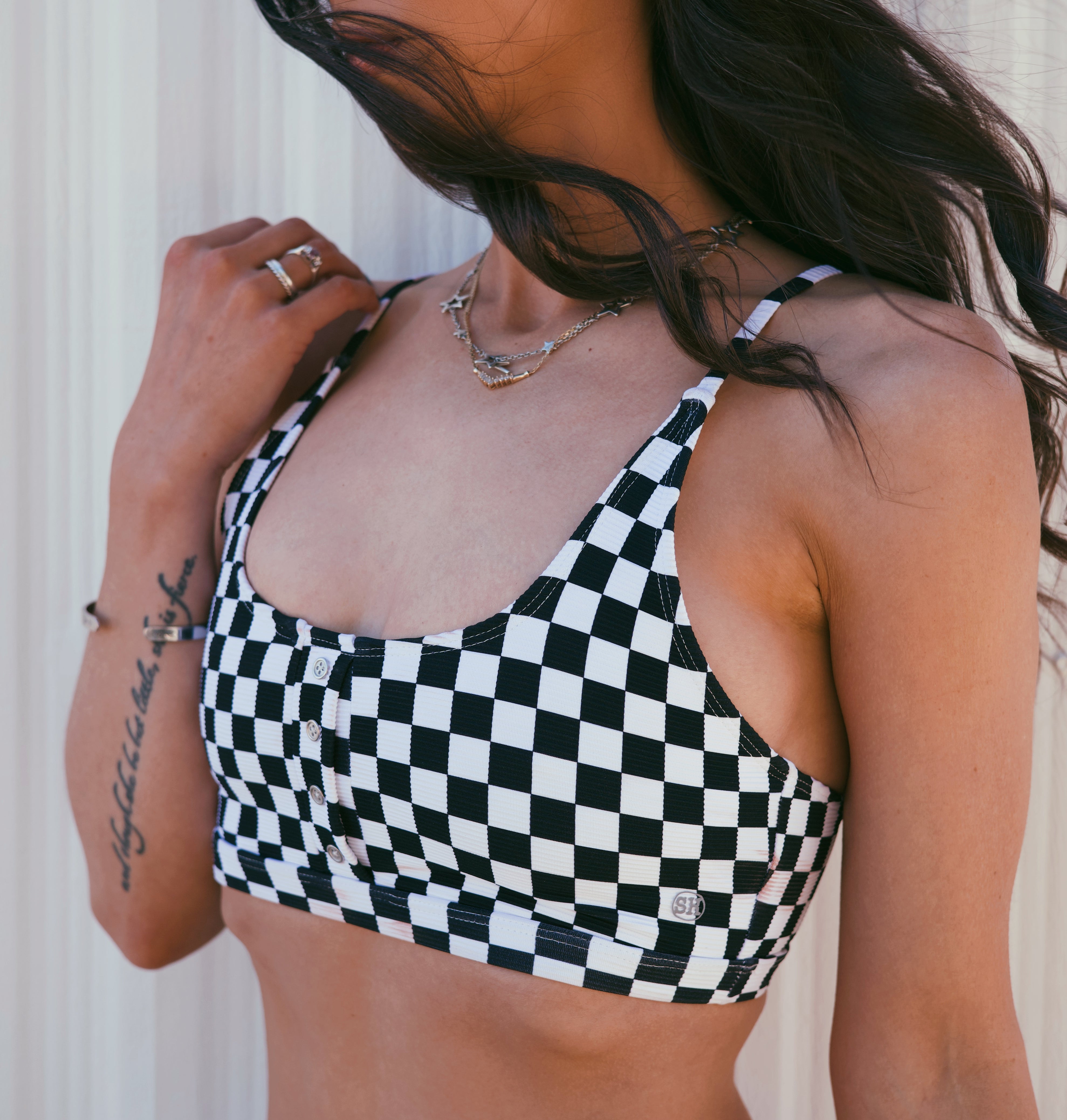 QUENCHED TOP in CHECKERED